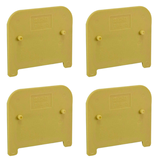 Kit Placa De Separação Alta | Borne Sek Bege 2,5mm A 10mm 10